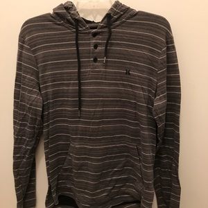Hurley Henley/Hoodie - Size Small